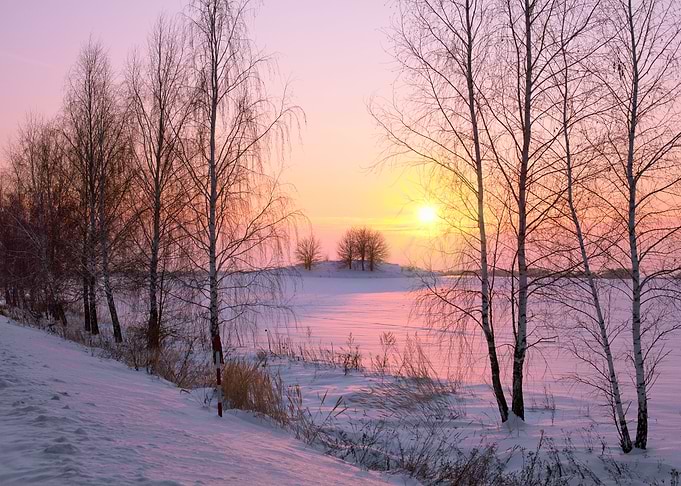 Beautiful Winter Sunrise