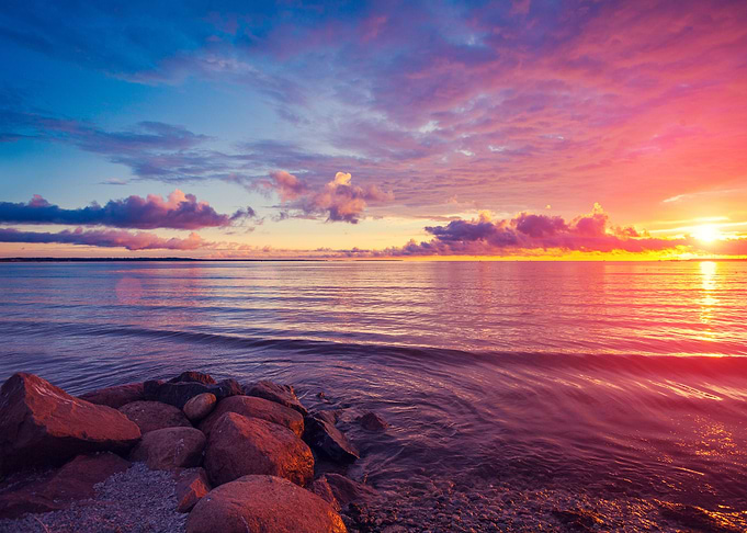 Early Morning Sunrise Ove