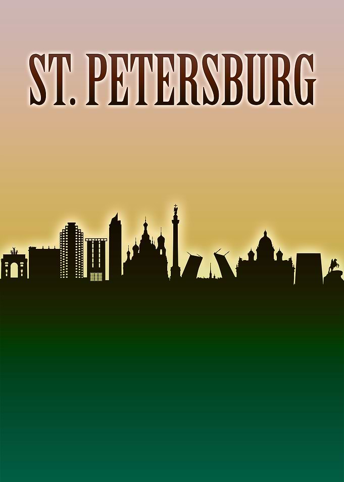 St Petersburg Skyline