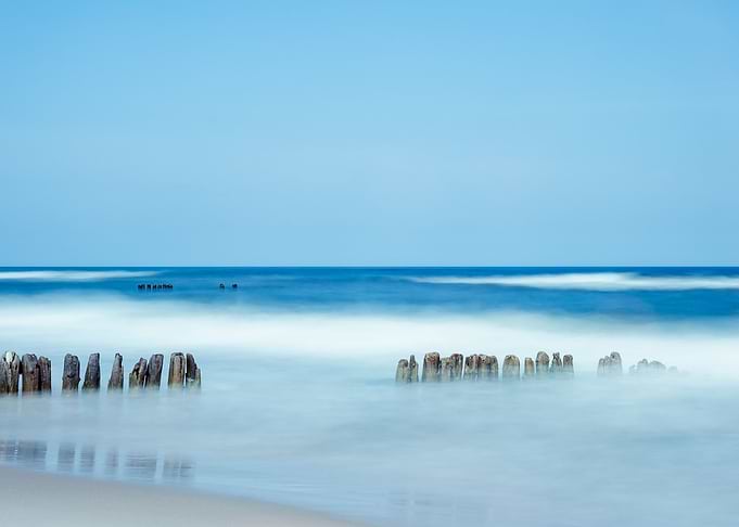 Baltic Seascape With Break