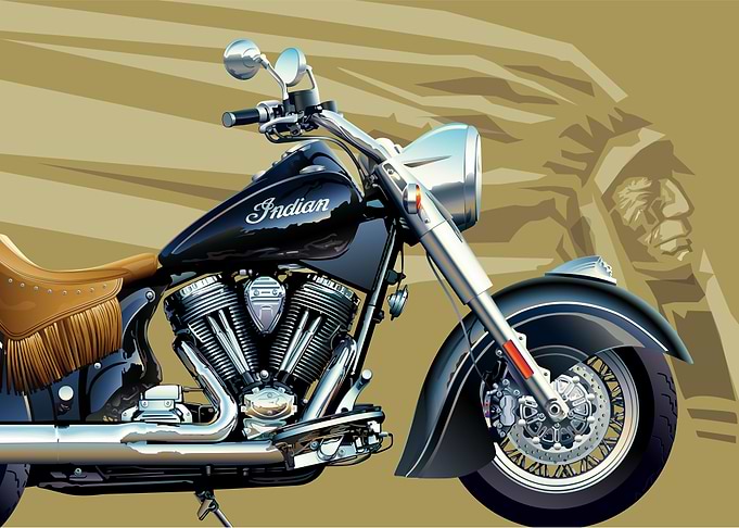 Moto Indian antigua