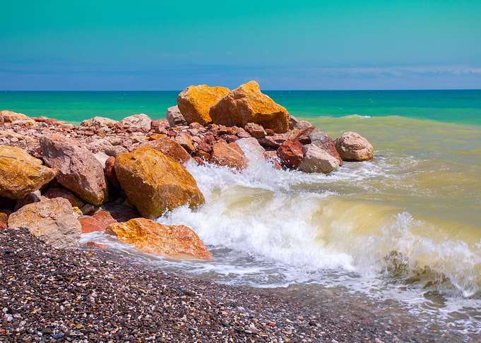 Rocky Sea Coast