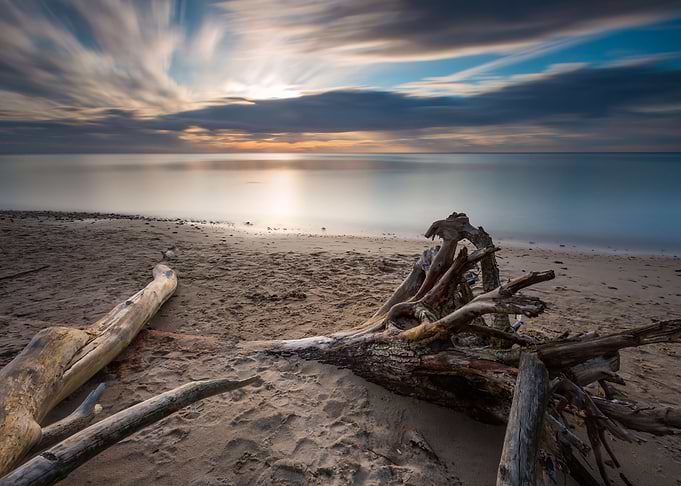Rocky Baltic Sea Shore