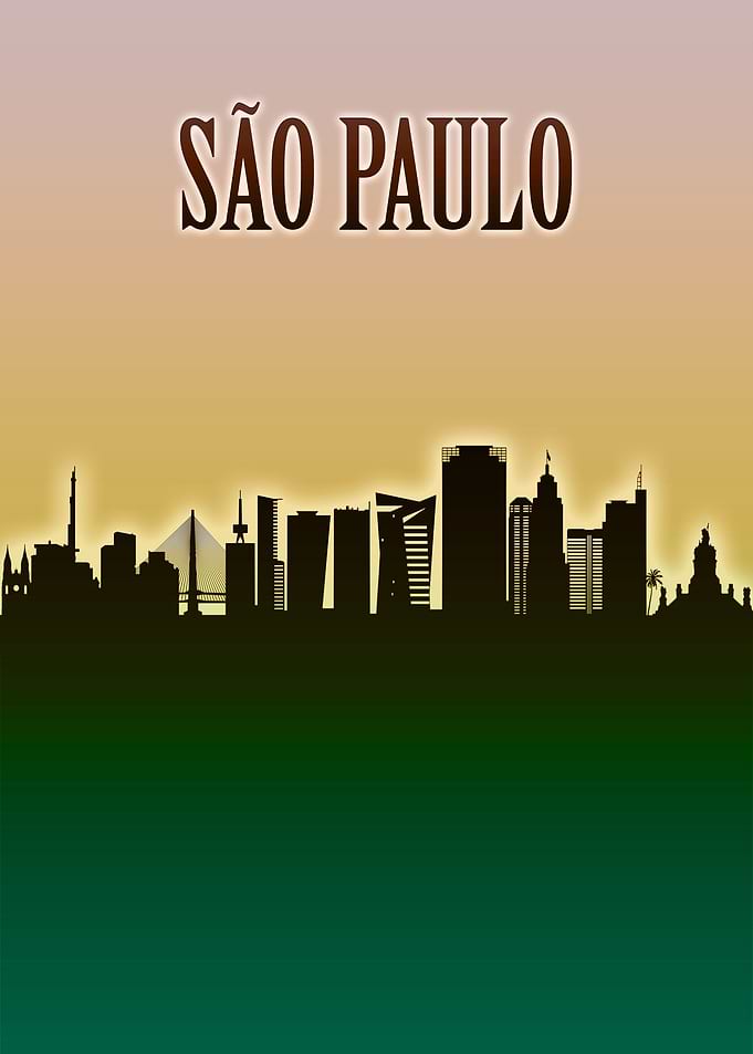 Sao Paulo Skyline Minimal