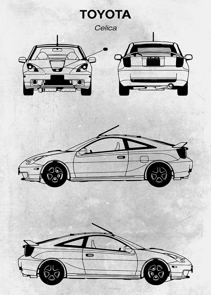 No233 Toyota Celica