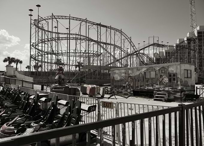 Abandoned Roller Coaster