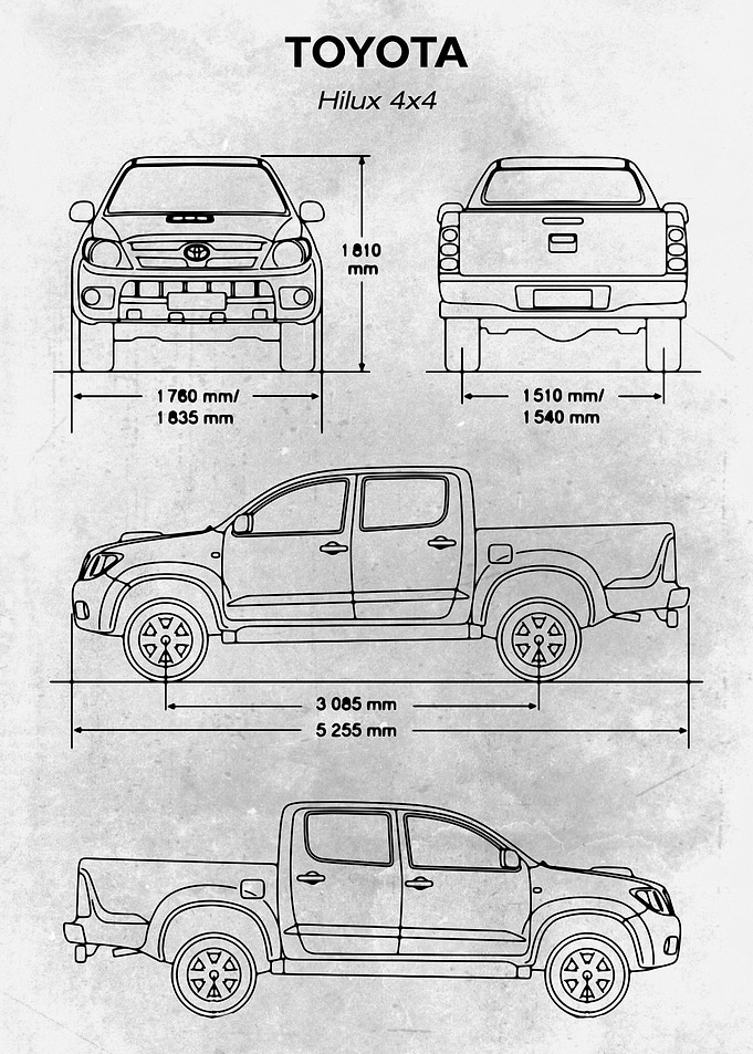 No236 Toyota Hilux 4x4