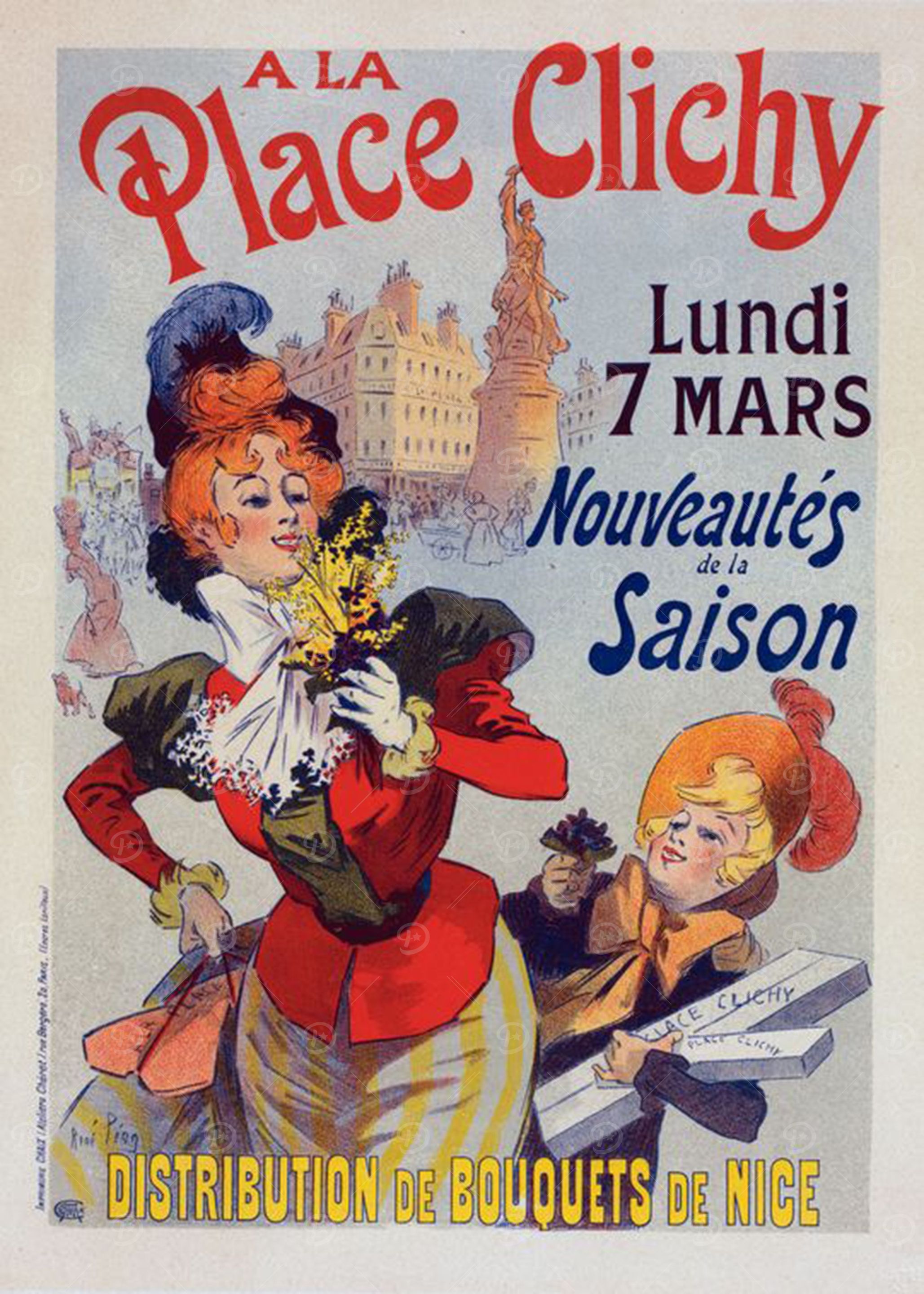 French Vintage Poster