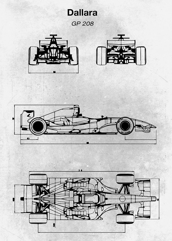 No255 Dallara GP 208