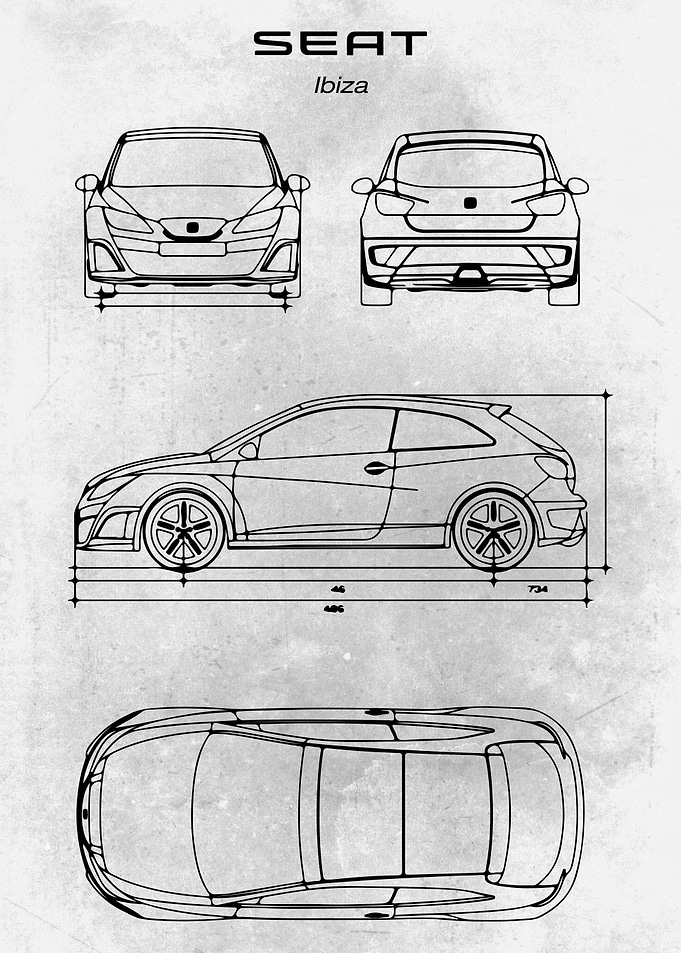 No222 Seat Ibiza