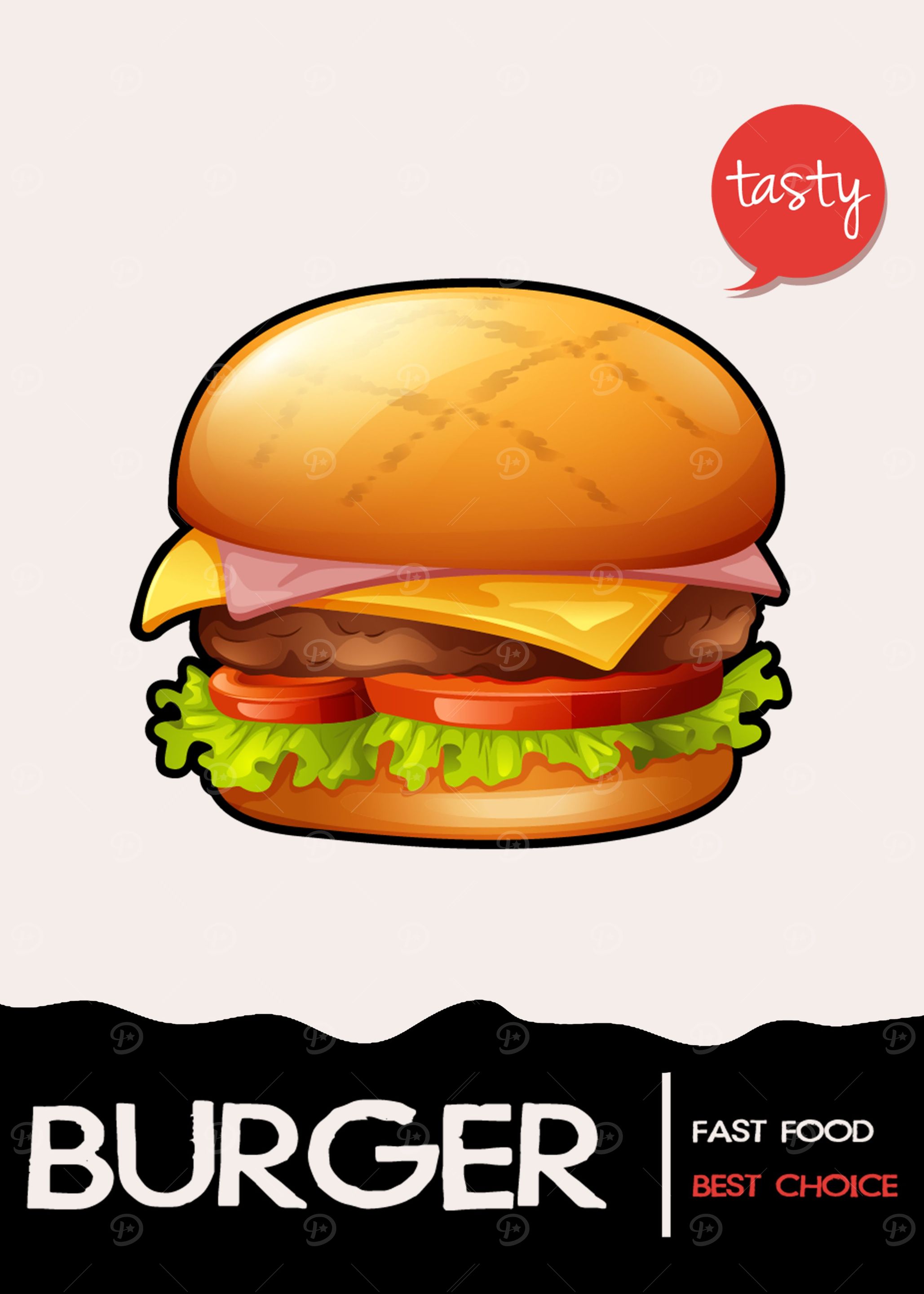 Fast Food Burger