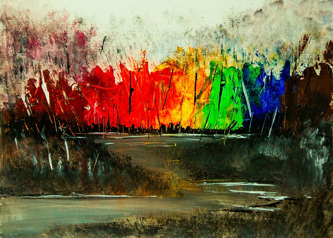 Abstract landscape