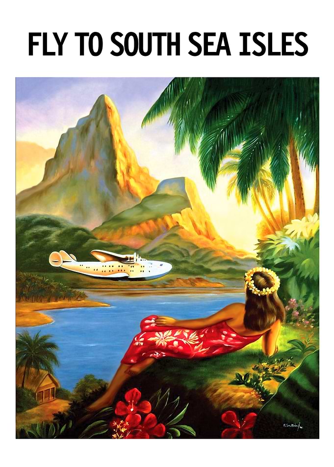 Fly to south sea isles