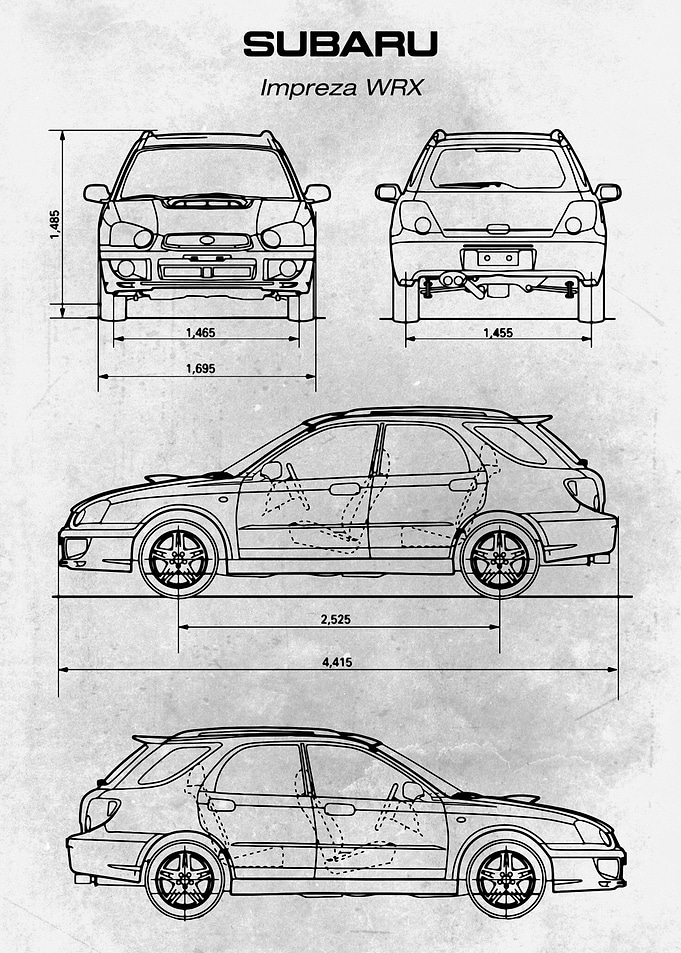 No232 Subaru Impreza WRX