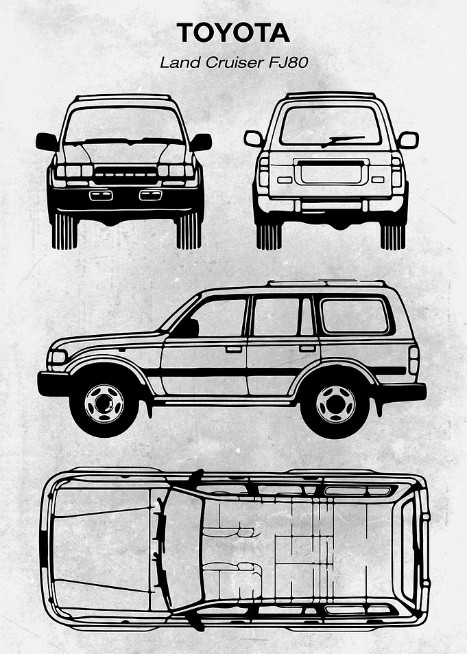 No237 Land Cruiser FJ80