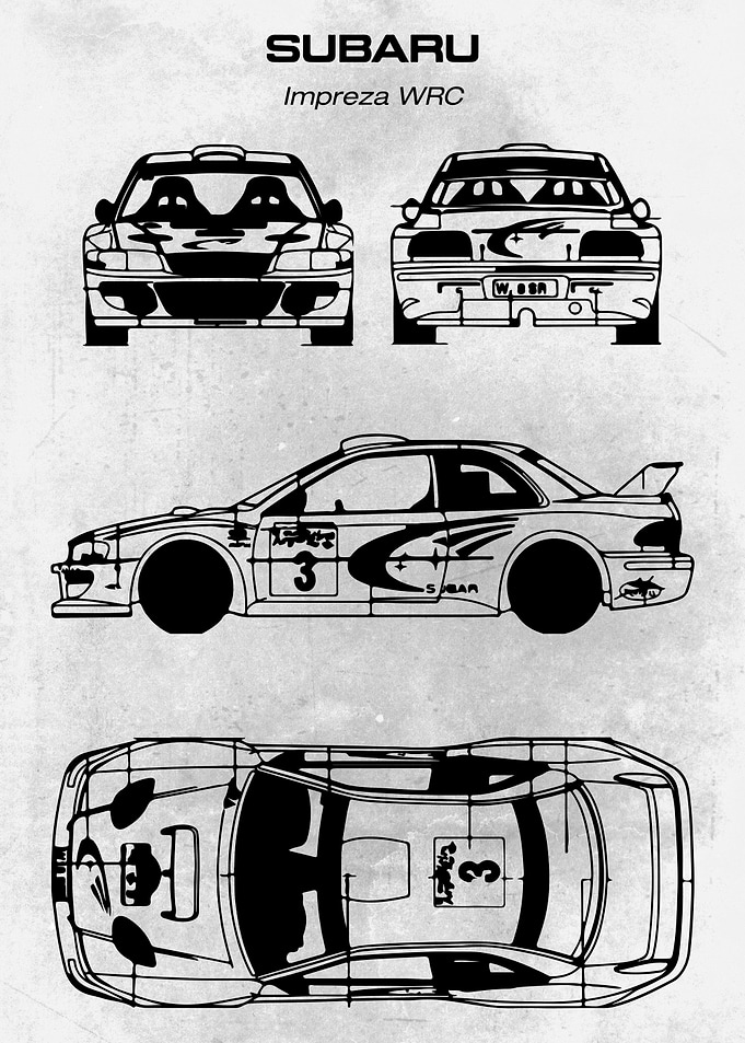 No231 Subaru Impreza WRC
