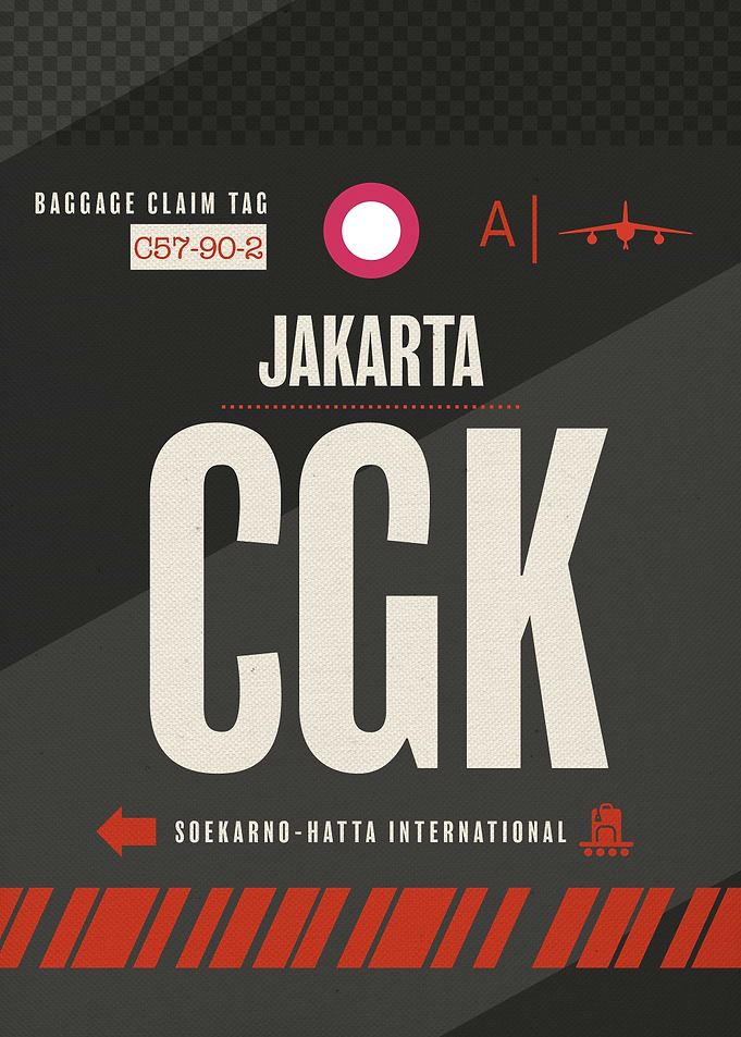 Jakarta CGK Airport Code