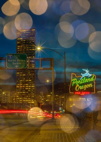 Portland Oregon nights