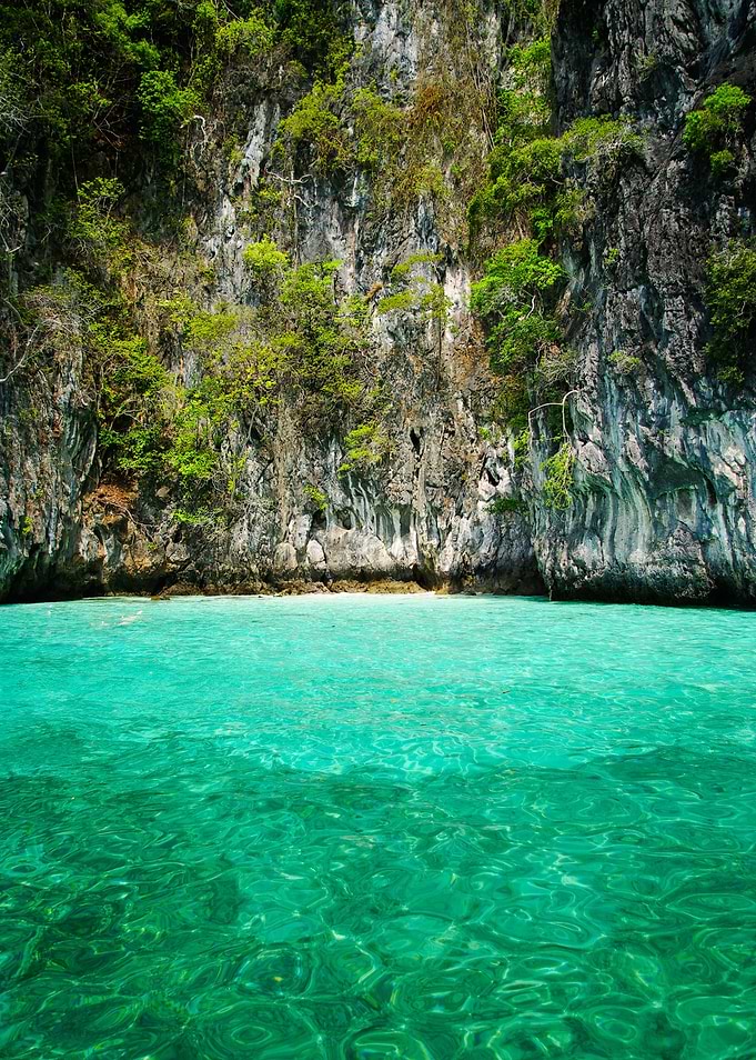 Beautiful Blue Sea From So
