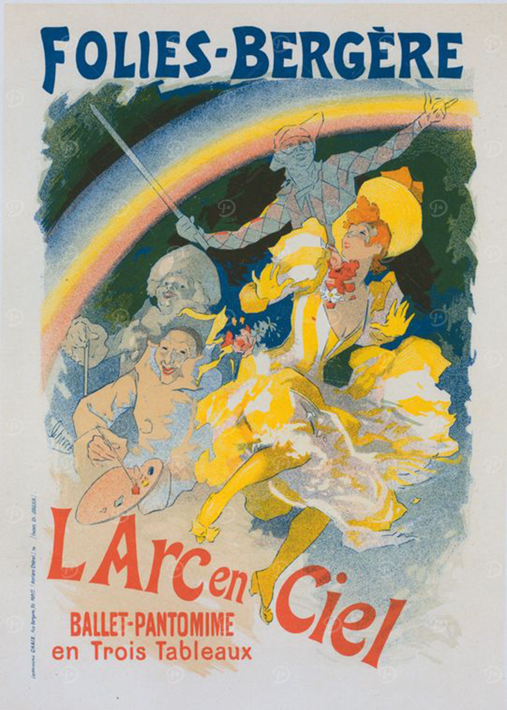 French Vintage Poster