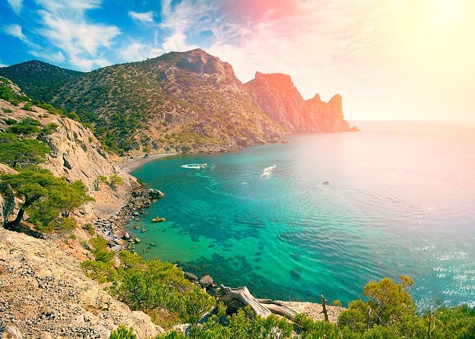 Beautiful Bay In The Morni
