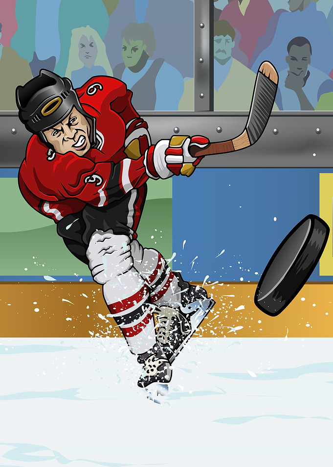 Ice hockey player