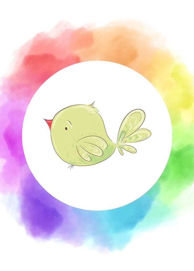 Nursery Baby Bird Cute
