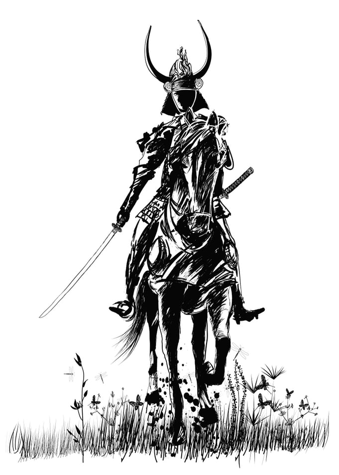 Samurai Warrior Katana