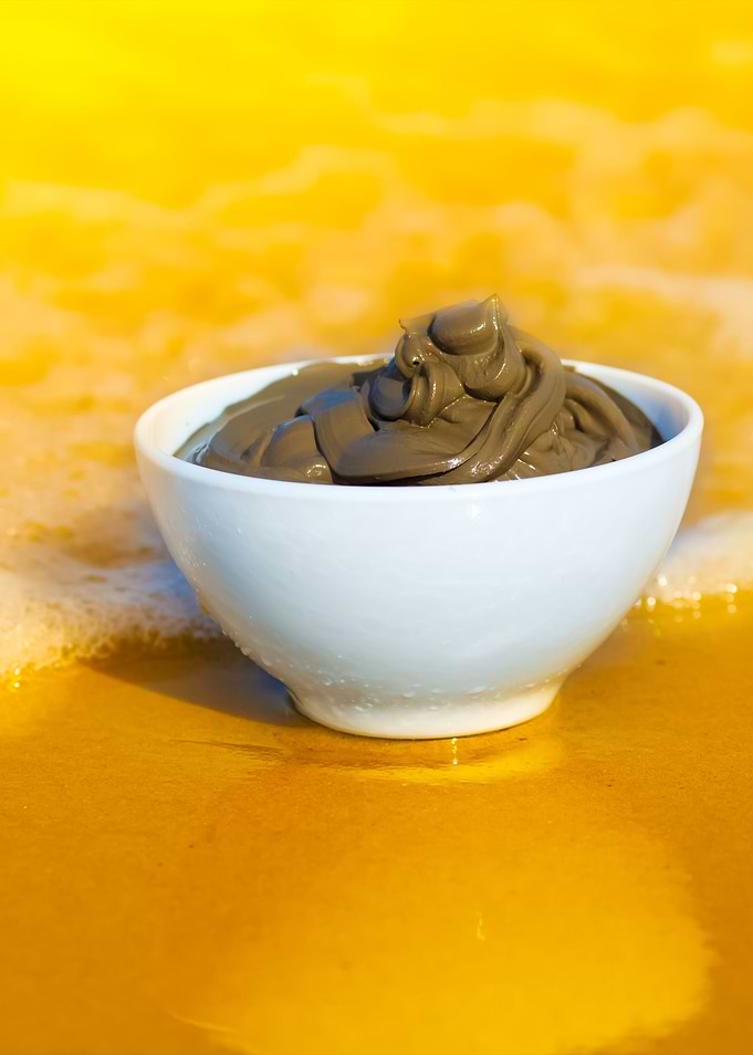 Dead Sea Mud In A Bowl On