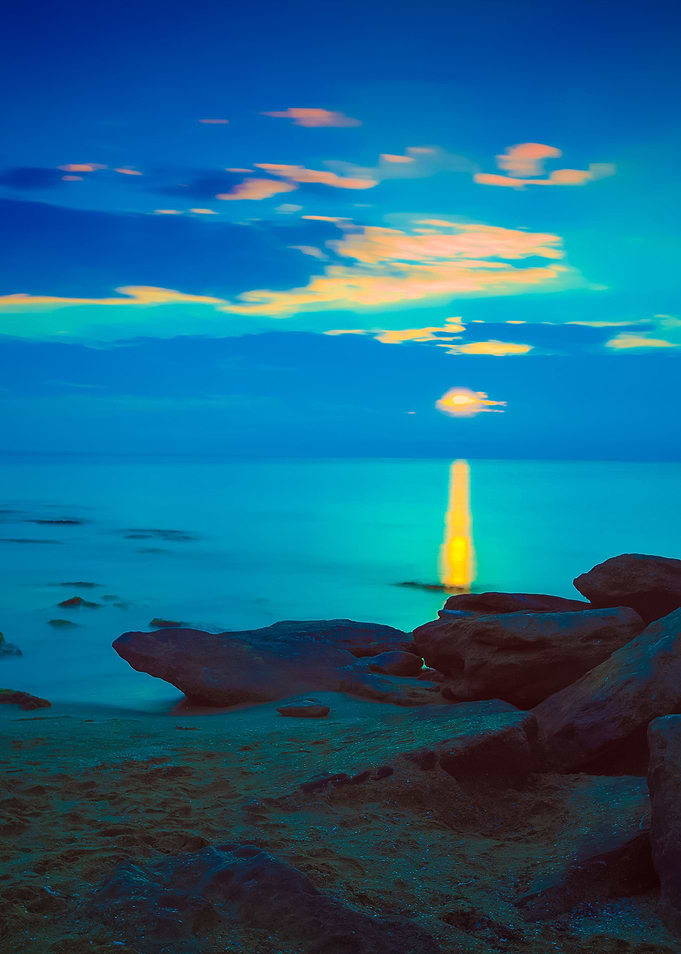Sunrise Over Sea