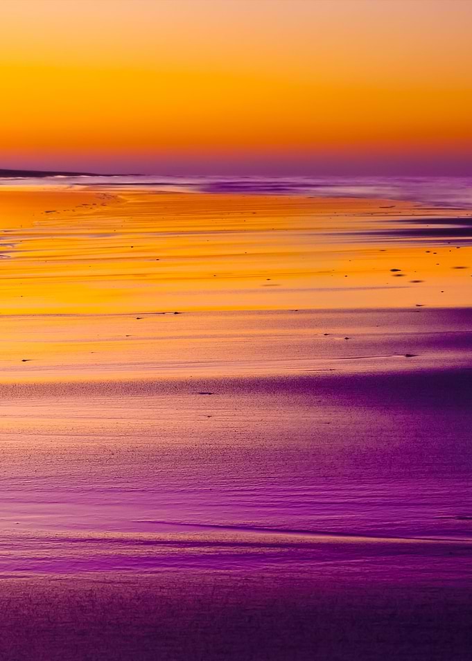 Sea Coast At Sunset
