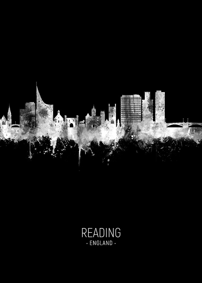 Reading England Skyline