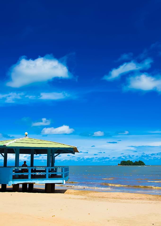 Beach And Sea