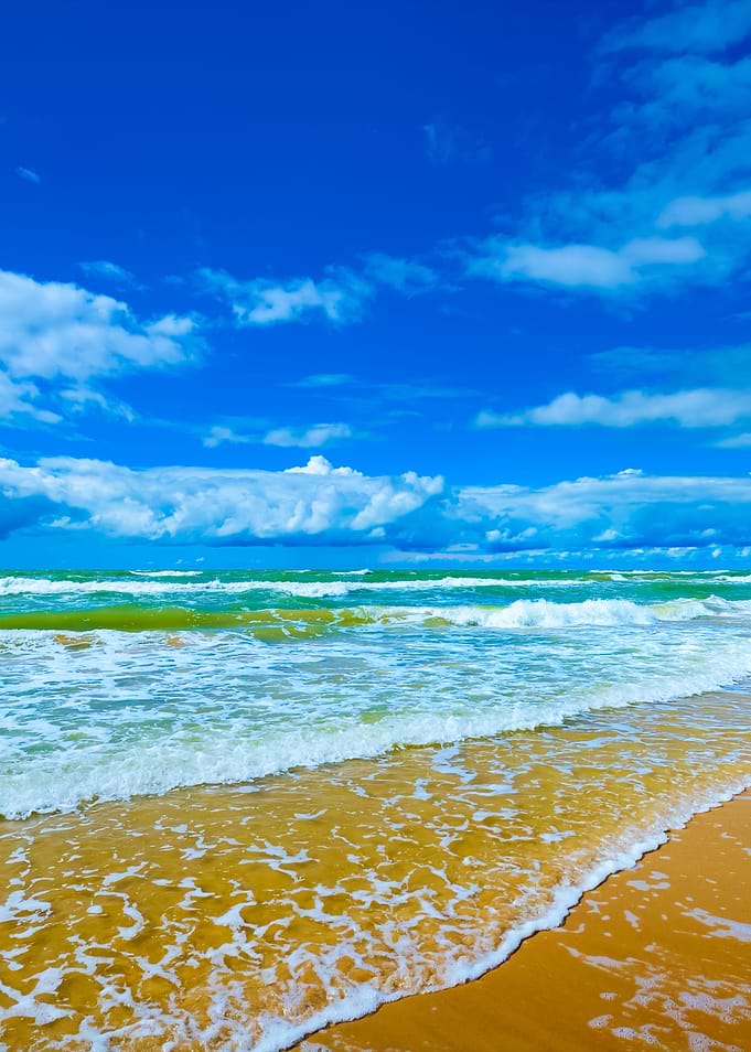 Baltic Sea Shore In Jurkal