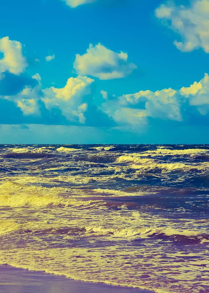 Marine Landscape With Stor