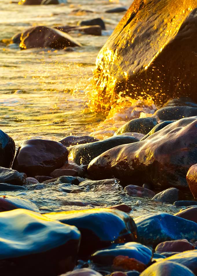 Baltic Sea Shore Hiumaa Is