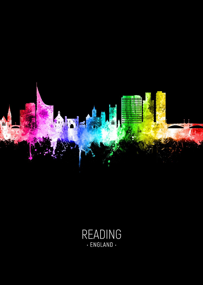 Reading England Skyline