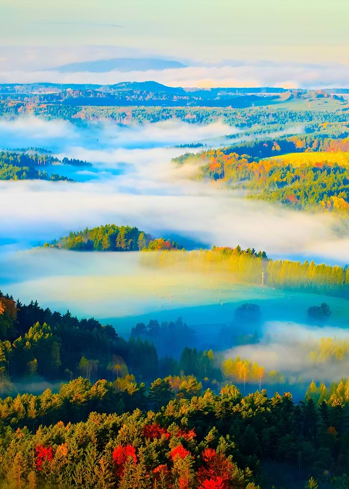 Czech Typical Autumn Lands