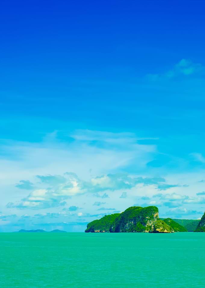 Boat On Sea In Samui Islan