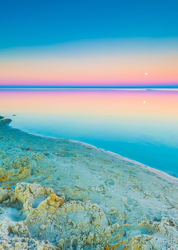 Beautiful Seascape Of Bay