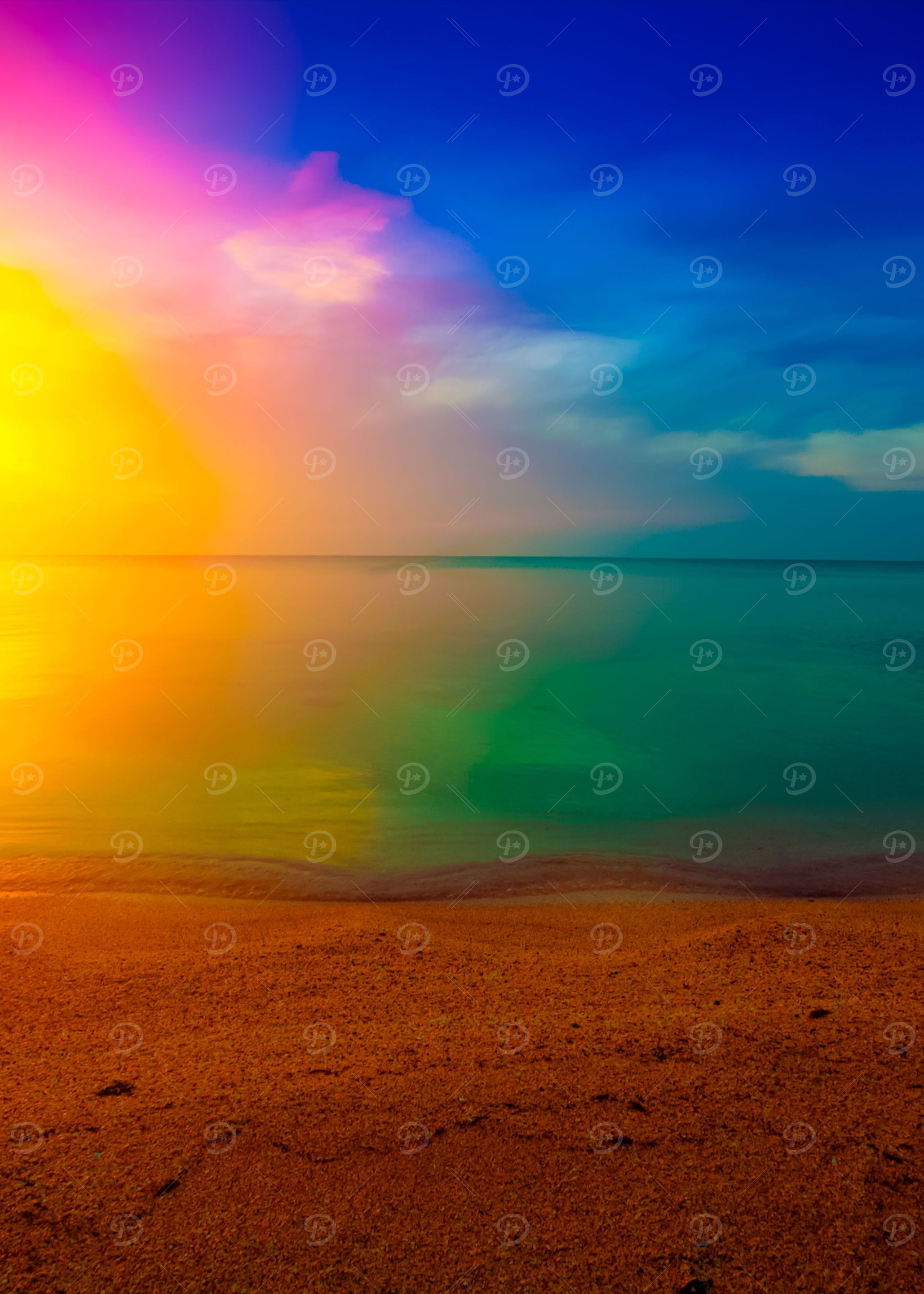 Sunrise Over Sea