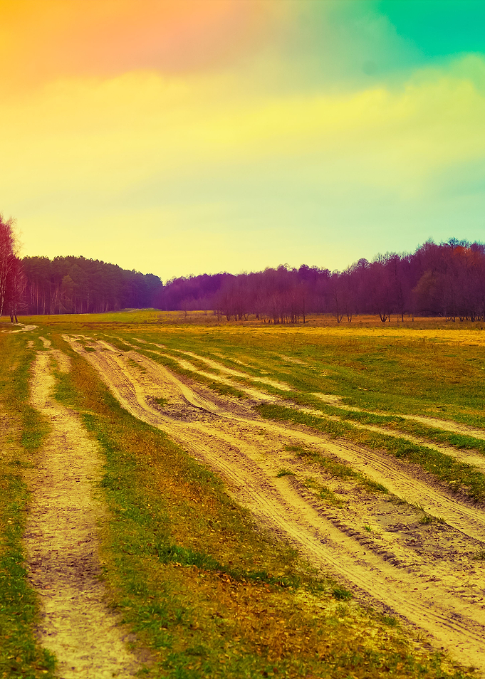 Rural Autumn Landscape Dir