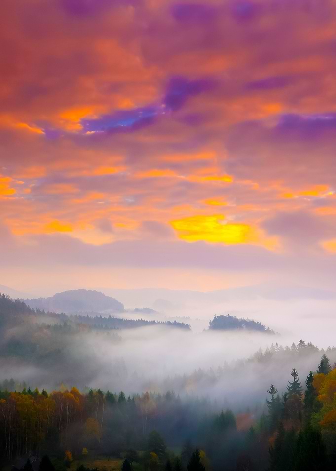 Czech Typical Autumn Lands