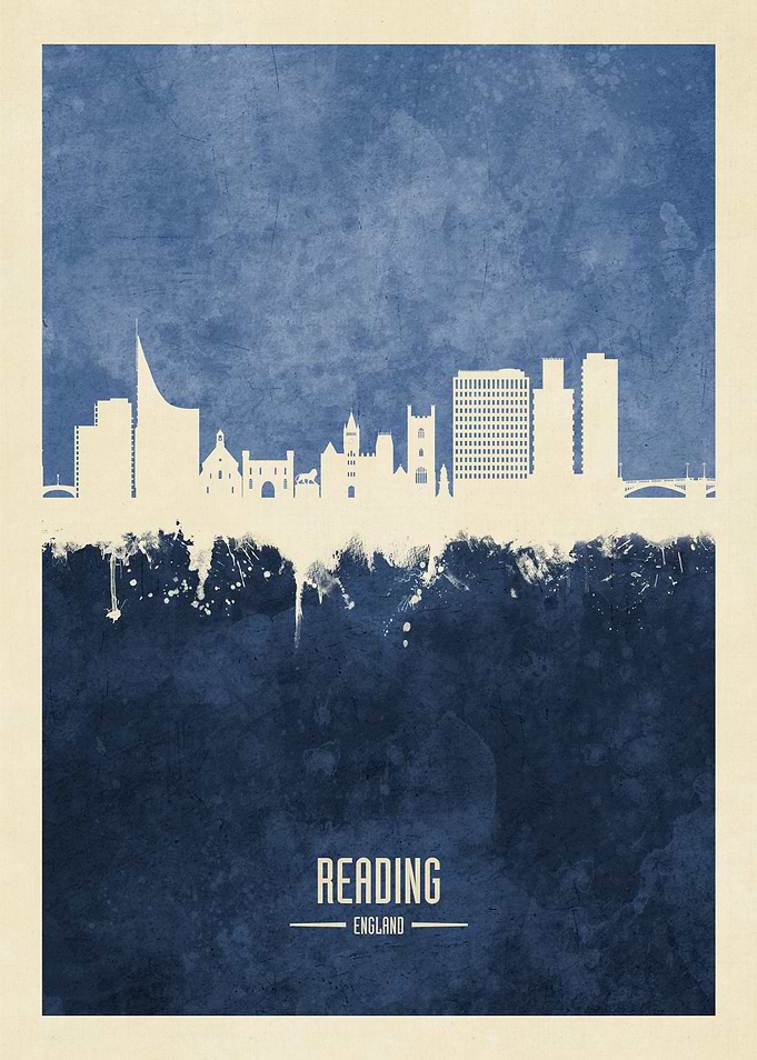 Reading England Skyline
