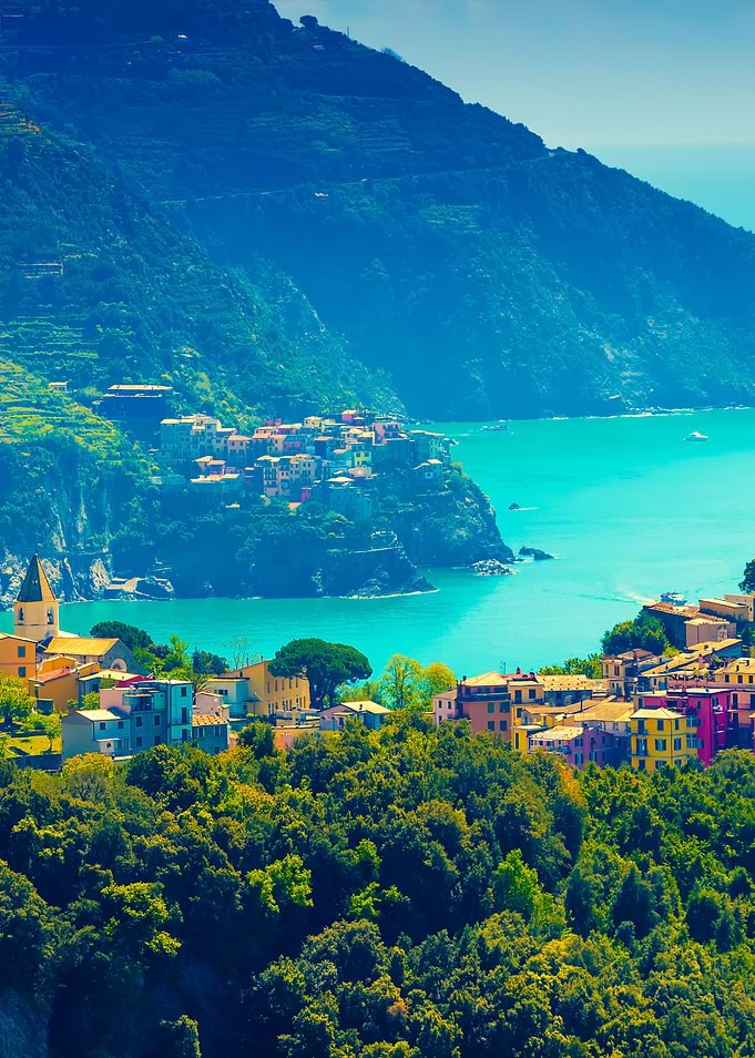 Rocky Sea Coast Ligurian S
