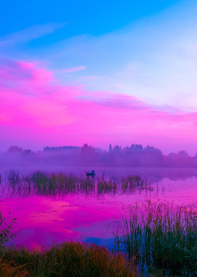 Early Morning Dawn Over Th