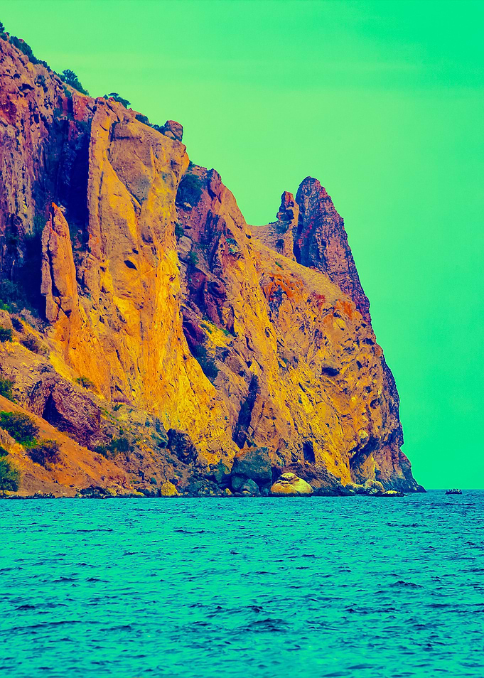 Rocky Sea Coast