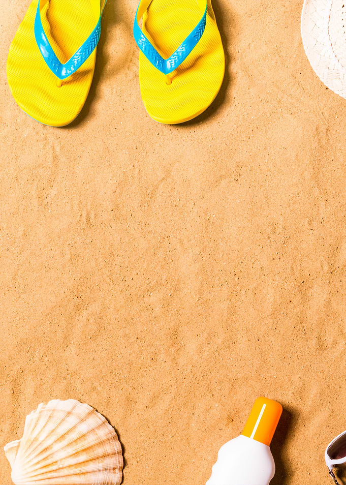 Summer Vacation Compositio
