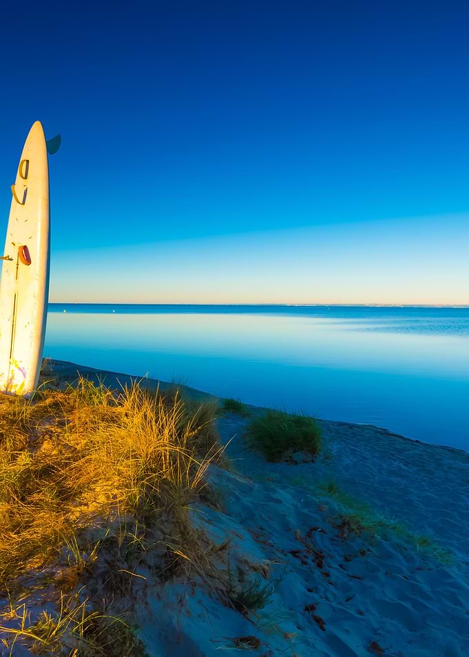 Surfing Board Pounded In S
