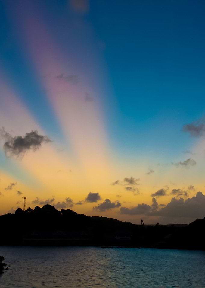 Sunset Rays Of Light